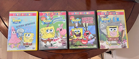 4 kpl Paavo Pesusieni DVD