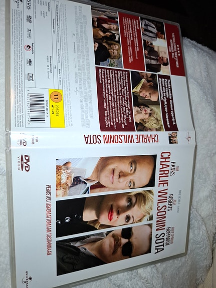 Charlie Wilsonin sota elokuva DVD