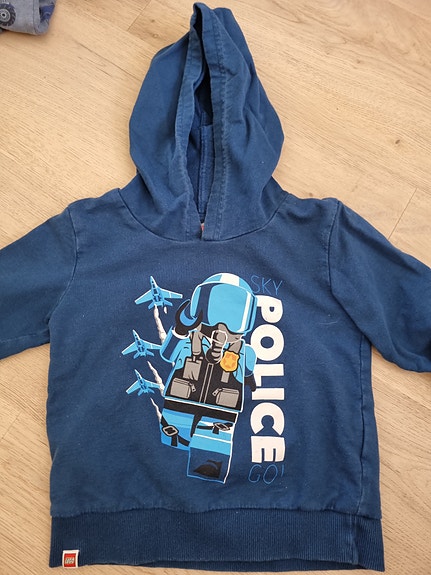 lego poliisi huppari 98/104