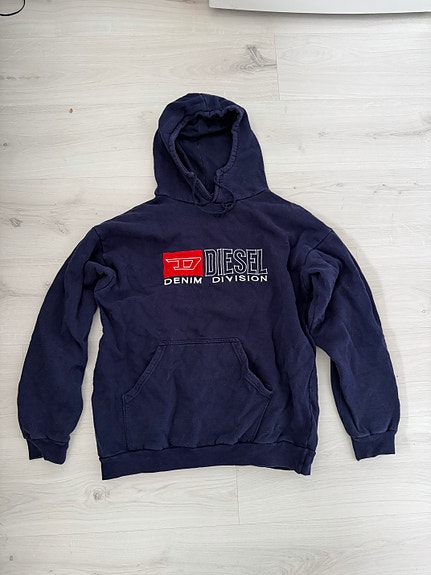 ”Diesel Denim Division” huppari tummansininen