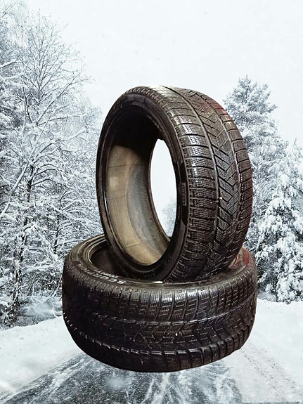 Lamellirenkaat Pirelli Scorpion Winter DOT 2018 255/40 R21 102 V V 102