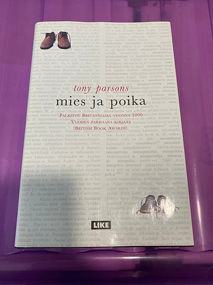 Tony Parsons Mies ja poika romaani suomenkielinen