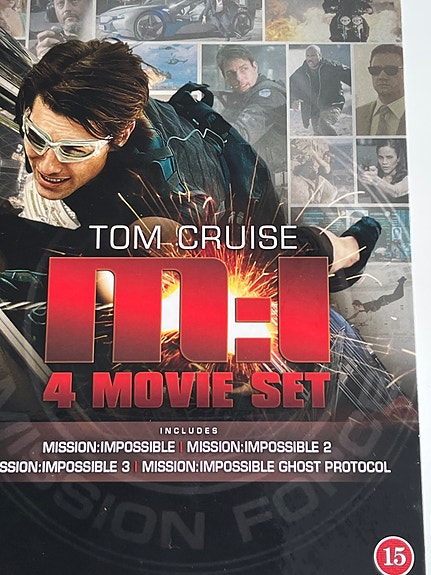 Tom Cruise 4 movie Set . Voidaan postittaa
