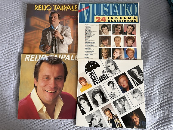 Reijo Taipale LP-levyt iskelmäkokoelma