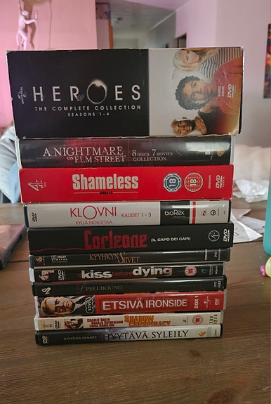 Dvd elokuvia / sarjoja