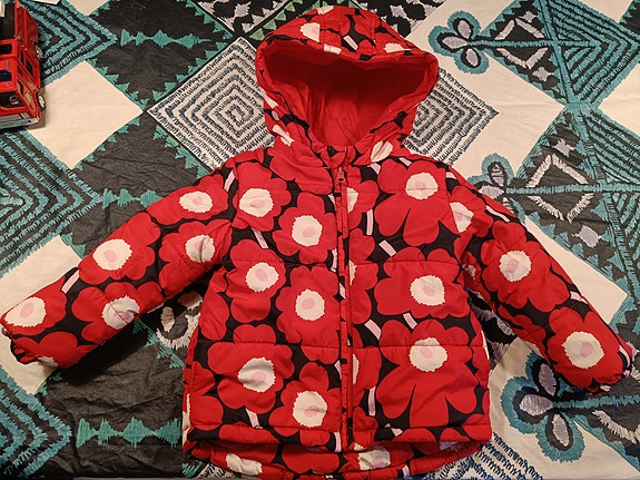 Marimekko toppatakki, 98