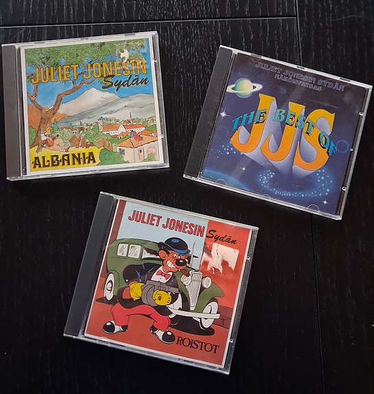 Juliet Jonesin Sydän CD-levyt 3 kpl