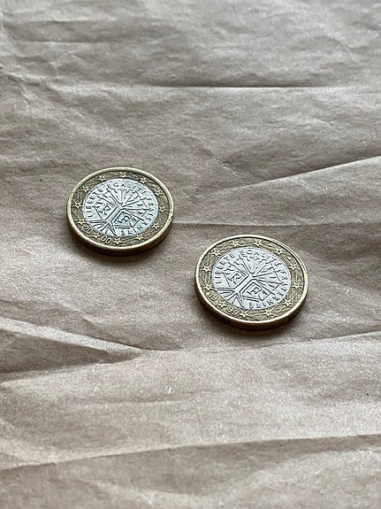 1 Euro Kolikko Ranska 1999 sekä 2000