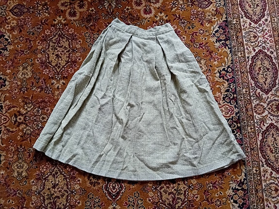 Vintage vihreä hame