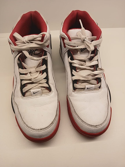 Nike Air lenkkarit valkoinen–punainen–musta
