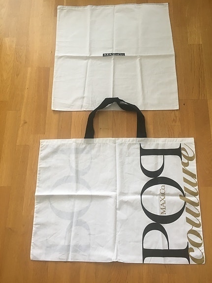 Max & Co kangaskassi ja suojapussi/dustbag