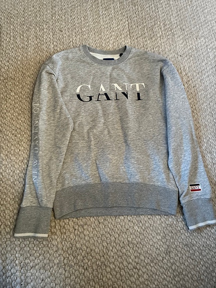 Gant pusero harmaa XS puuvilla naisten
