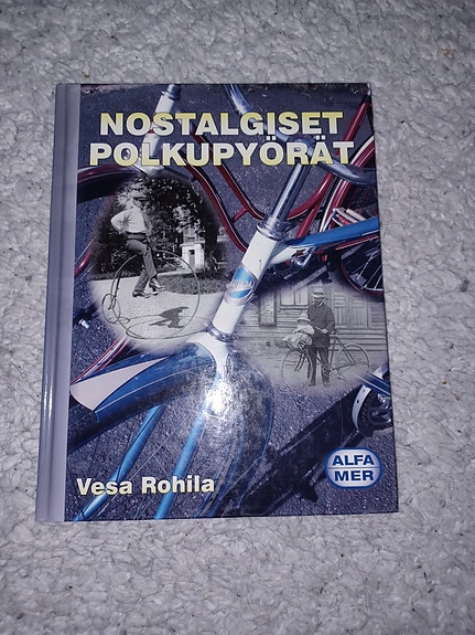 Alfamer Nostalkiset polkupyörät kirja