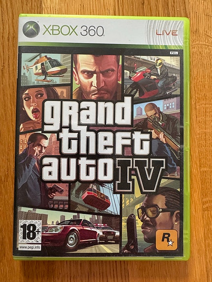 Rockstar Games Grand Theft Auto IV Xbox 360 -peli