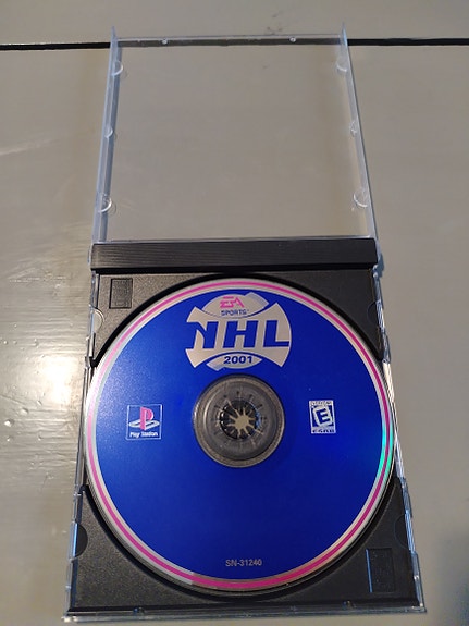 EA Sports NHL 2001 Playstation-peli, ps1