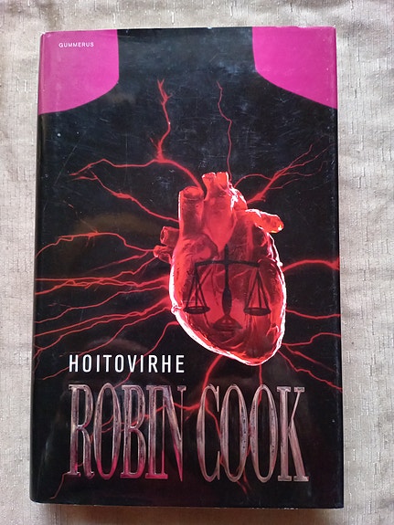 Robin Cook Hoitovirhe kirja
