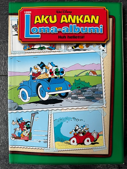 Aku Ankka Loma-albumi, sarjakuva-albumi