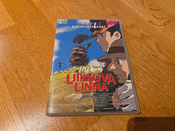 Liikkuva linna Hayao Miyazaki DVD elokuva