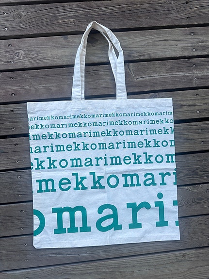 Marimekko kangaskassi unisex vihreä