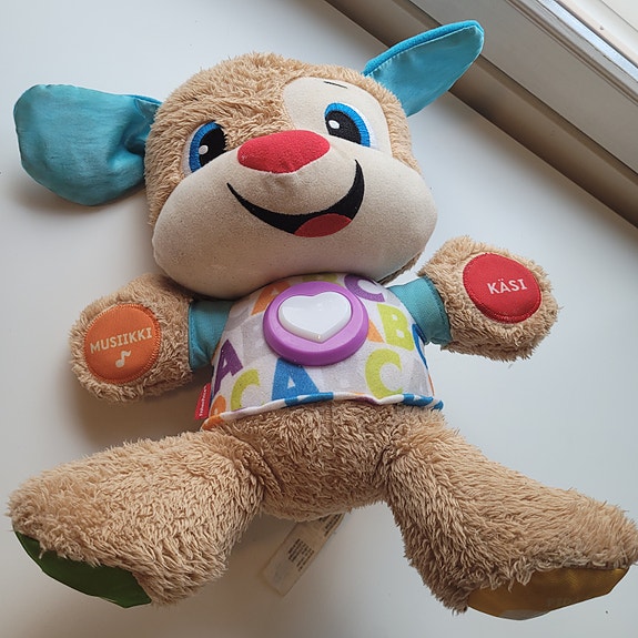 Fisher price laulava koira