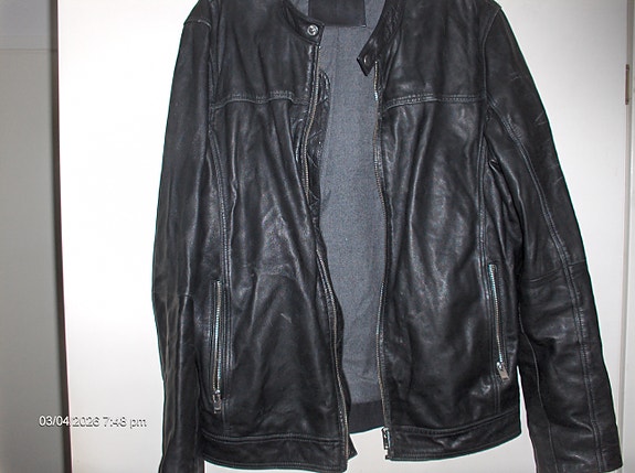 Indigon L-koon selected/homme nahkatakki