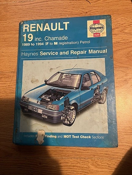Renault 19 Alfamer korjausopas 1989-96