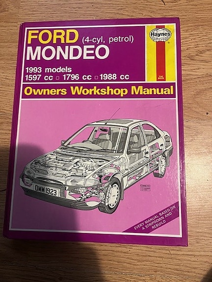 Ford Mondeo 1993-1999 korjausopas