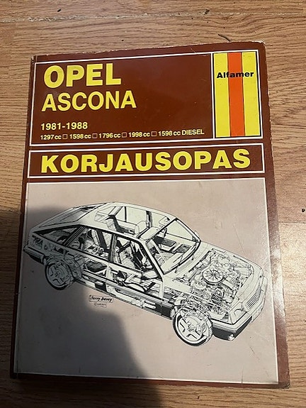 Opel Ascona Alfamer korjausopas 1981-1988