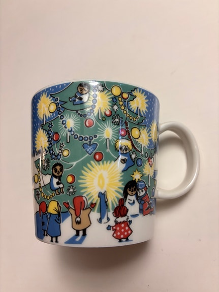 Muumimuki Joulumuki (Made in Finland -tarralla)