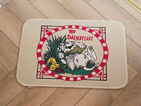 Kynnysmatto 101 dalmatians retro