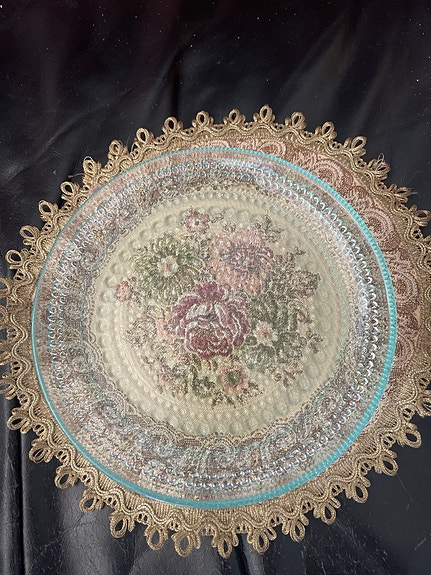 Kastehelmi Iittala turkoosi 17 cm