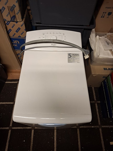 Whirlpool kapea pesukone, kuljetus