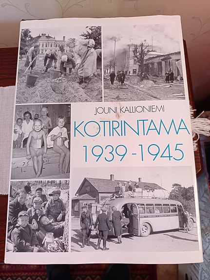 Jouni Kalliomäki Kotirintama 1939–1945 kirja