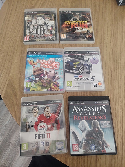 Ps3 pelejä