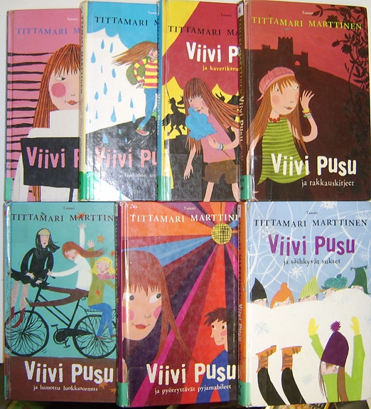 Tittamari Marttinen : Viivi Pusu -sarjaa