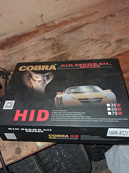 Cobra xenon muutossarja 35W HB3