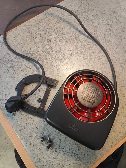 Defa sisätila lämmitin 1200W