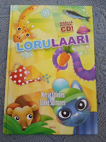 Lorulaari kirja+cd