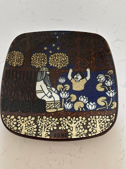 Arabia Kalevala vuosilautanen 1981