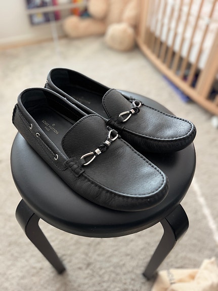 Louis Vuitton Loaferit, musta nahka, Koko 10/44
