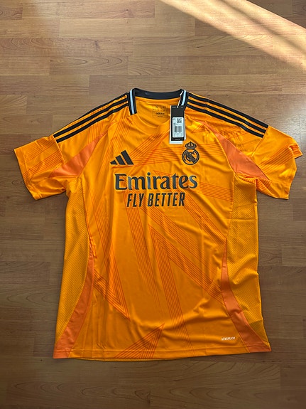 Adidas Real Madrid pelipaita oranssi koko XL