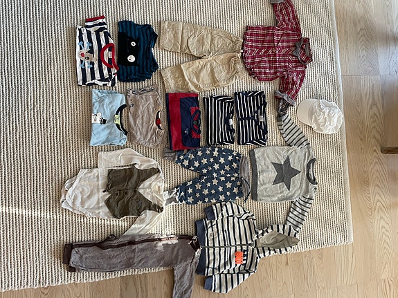 Lasten vaatepaketti 80 (Po.P, Gant, Timberland ym.)