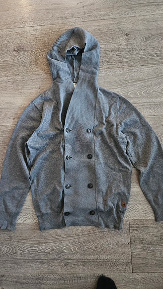 Jack & Jones Originals hupullinen neuletakki L