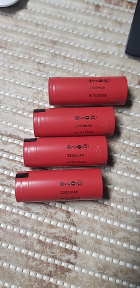 Lithium ion akut NCR18500 2200mah 4.2A