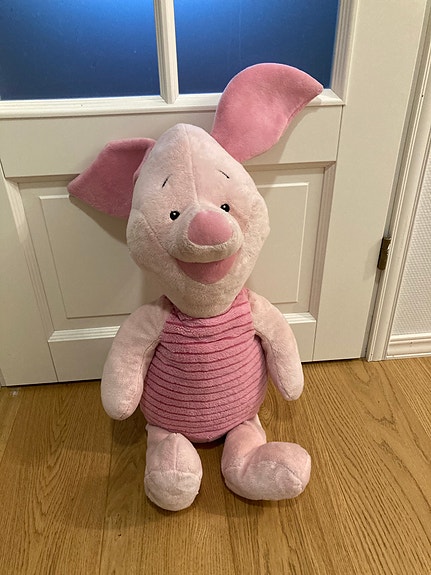 Disney Nalle Puh Nasu pehmolelu vaaleanpunainen