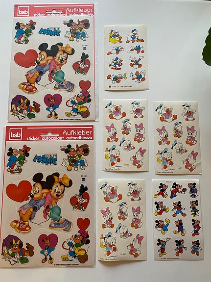 Retro tarra arkit 7 kpl