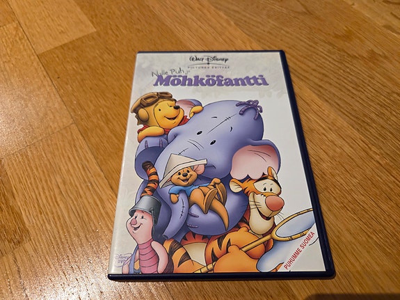 Nalle Puh ja Möhköfantti elokuva DVD