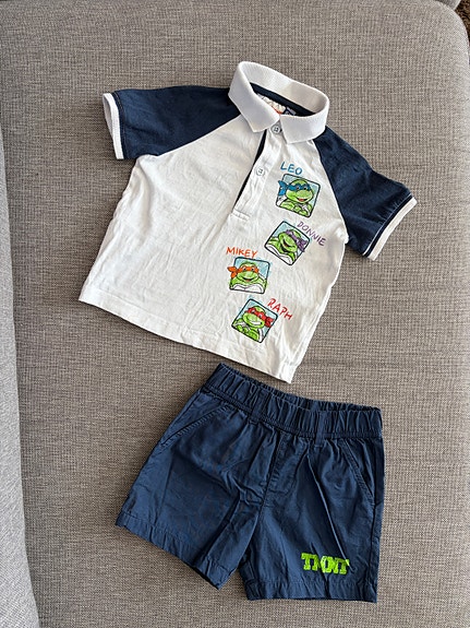Turtles t-paita ja shortsit 74
