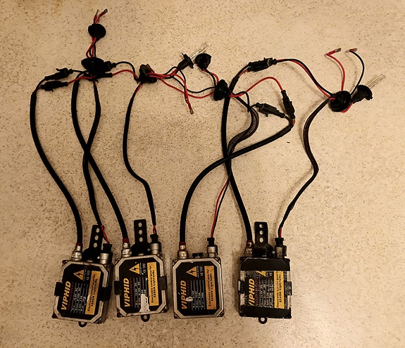 VIPHID Xenon 35W 6000k H7 muunnossarja 4kpl