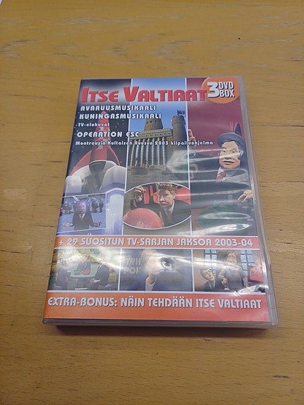 Itse valtiaat dvd-boksi 3. tuotantokausi